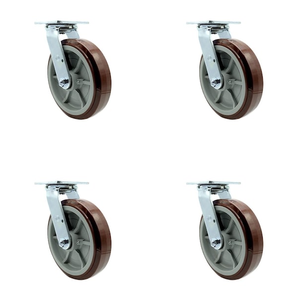Replacement Caster Set for Magliner Caster 130077, 4PK